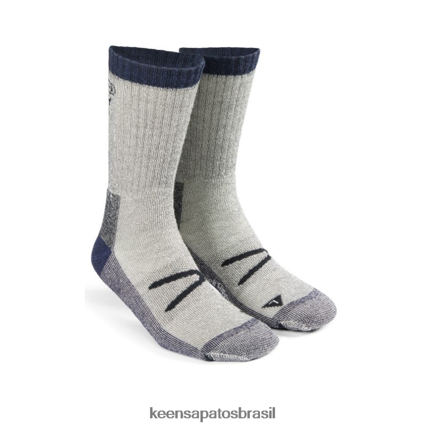 KEEN acessórios J8VDXX337 marinha tripulação média de sílex homens