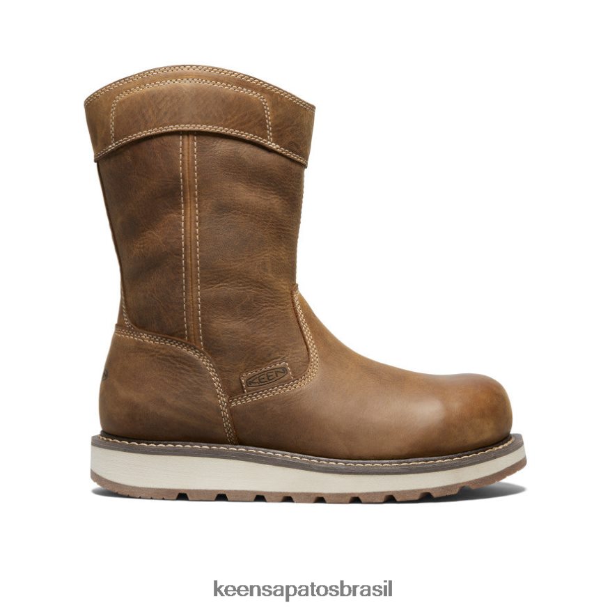 KEEN calçados J8VDXX166 belga/concha de areia cincinnati wellington (biqueira de fibra de carbono) homens