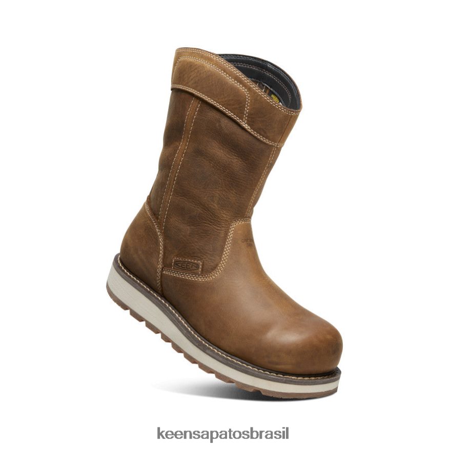 KEEN calçados J8VDXX166 belga/concha de areia cincinnati wellington (biqueira de fibra de carbono) homens