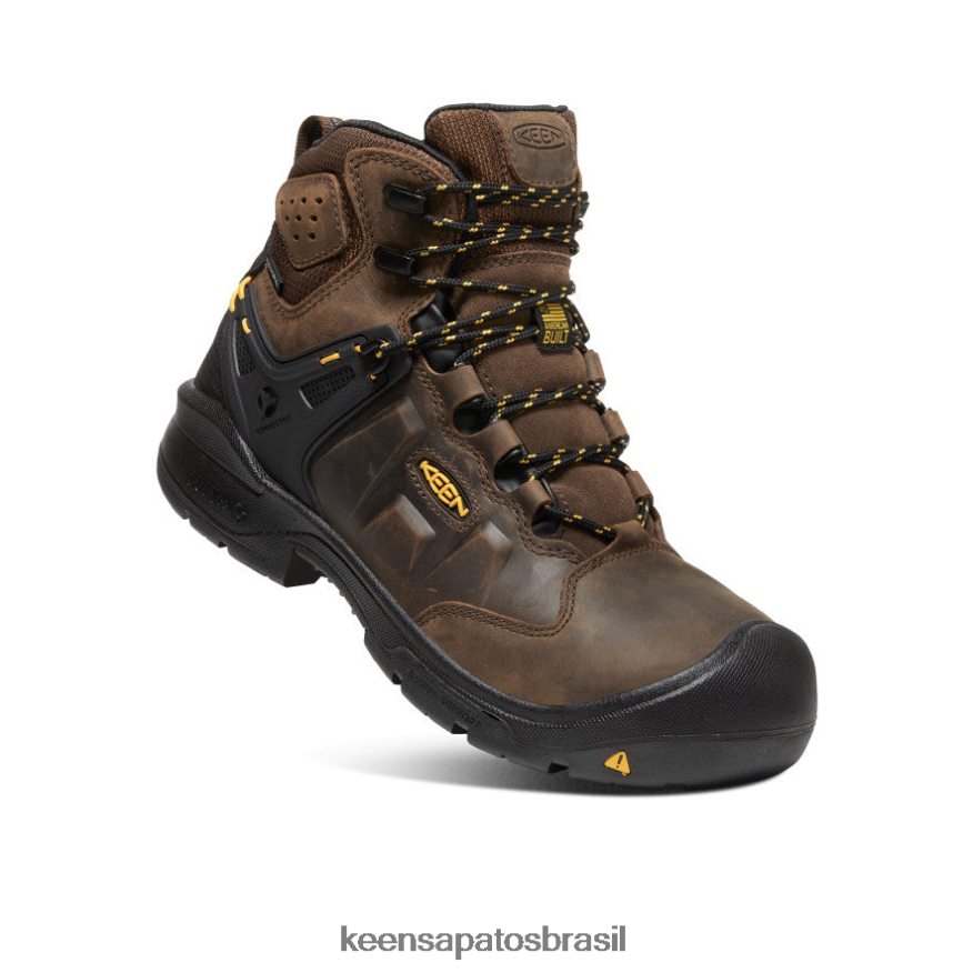KEEN calçados J8VDXX174 terra escura/preta dover 6