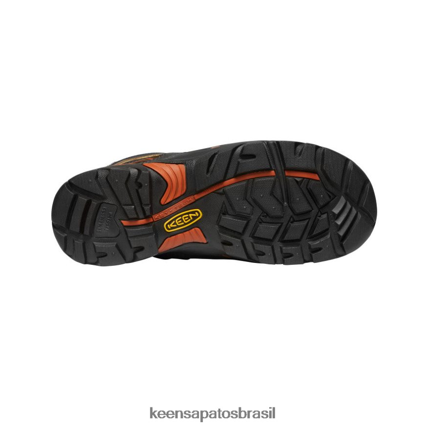 KEEN calçados J8VDXX176 marrom cascata/marrom bombaim Pittsburgh 6