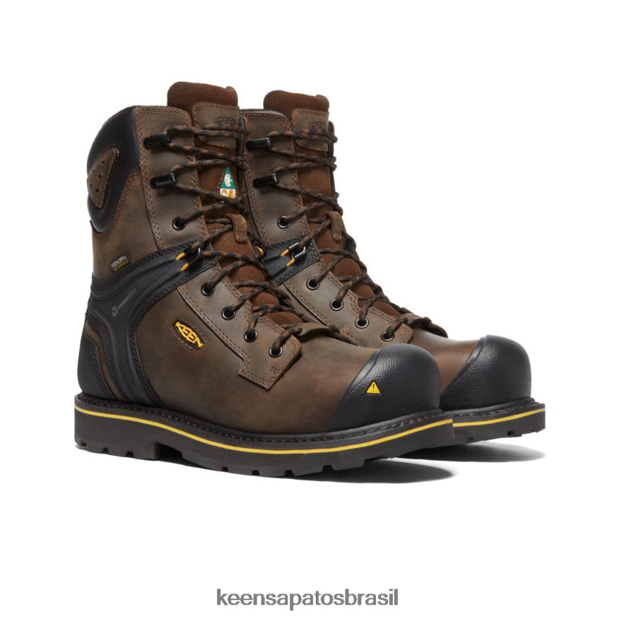 KEEN calçados J8VDXX22 cascata marrom/preto Bota csa abitibi ii (biqueira de fibra de carbono) homens