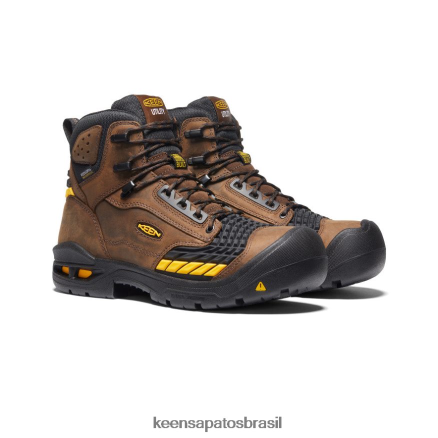 KEEN calçados J8VDXX255 terra escura/preta troy 6