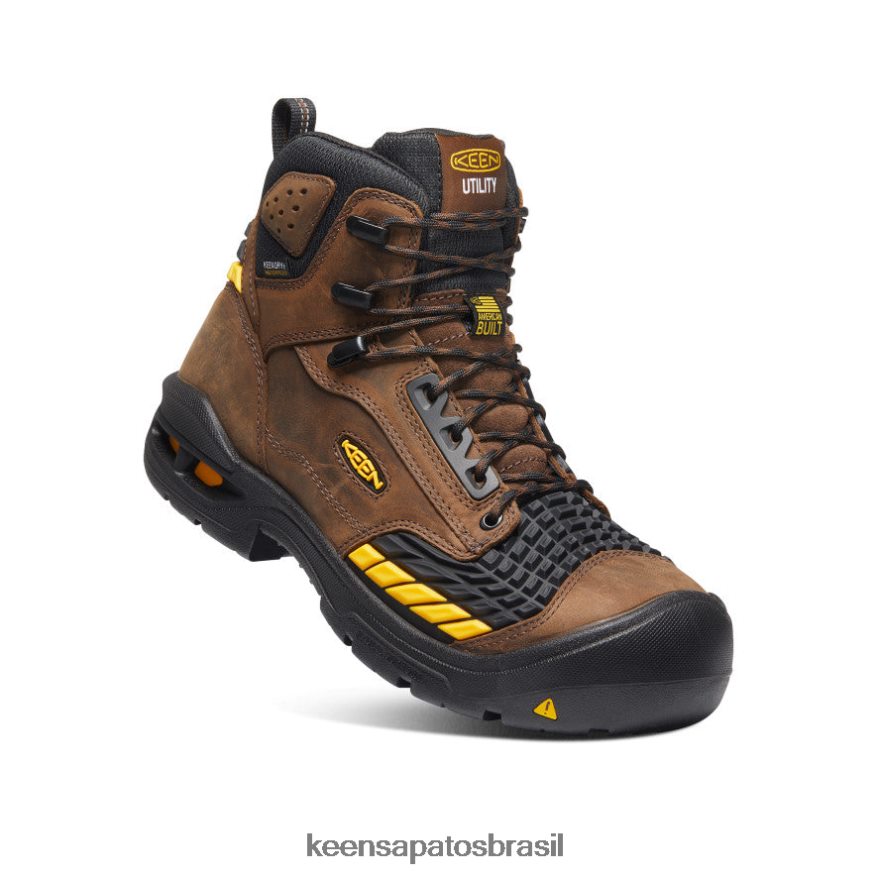 KEEN calçados J8VDXX255 terra escura/preta troy 6