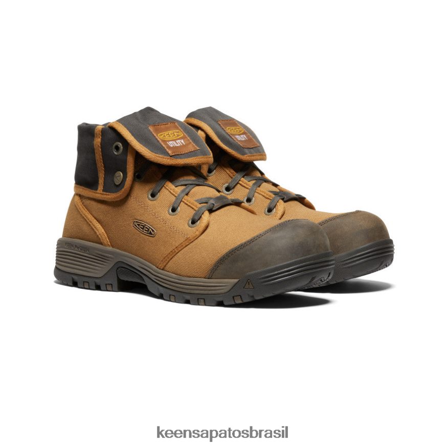 KEEN calçados J8VDXX281 amêndoa/azeitona preta roswell mid (biqueira de fibra de carbono) homens