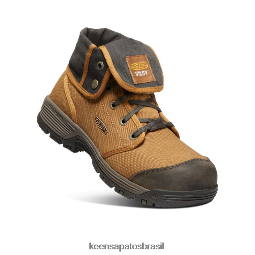 KEEN calçados J8VDXX281 amêndoa/azeitona preta roswell mid (biqueira de fibra de carbono) homens