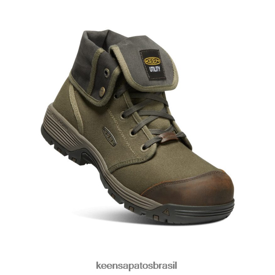 KEEN calçados J8VDXX282 azeitona militar/azeitona preta roswell mid (biqueira de fibra de carbono) homens