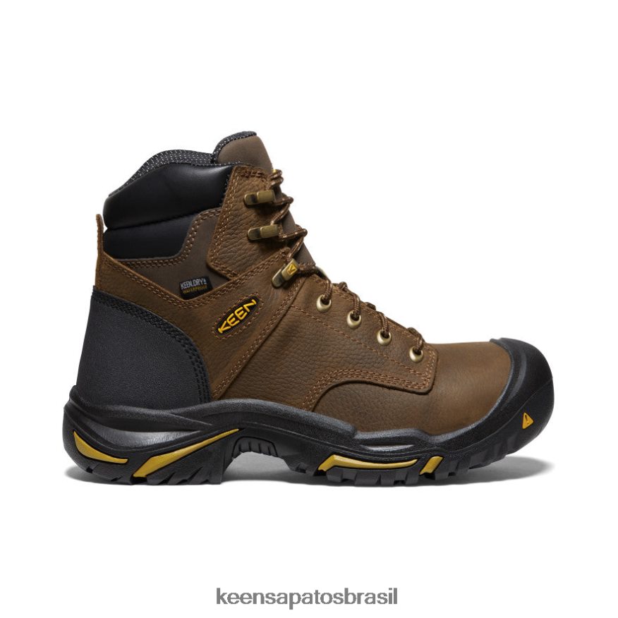 KEEN calçados J8VDXX283 cascata marrom Monte Vernon 6" homens