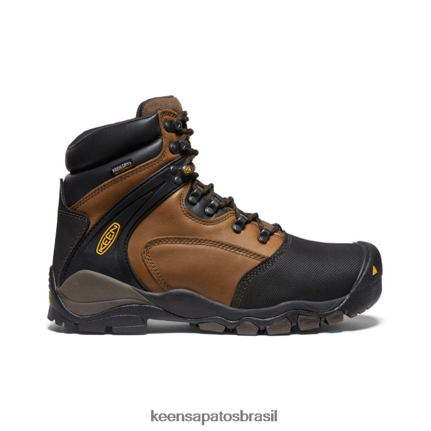 KEEN calçados J8VDXX290 ardósia preta Louisville 6" homens
