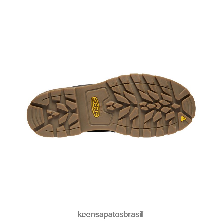 KEEN calçados J8VDXX306 cascata marrom/preto Seattle Romeo (dedo mole) homens