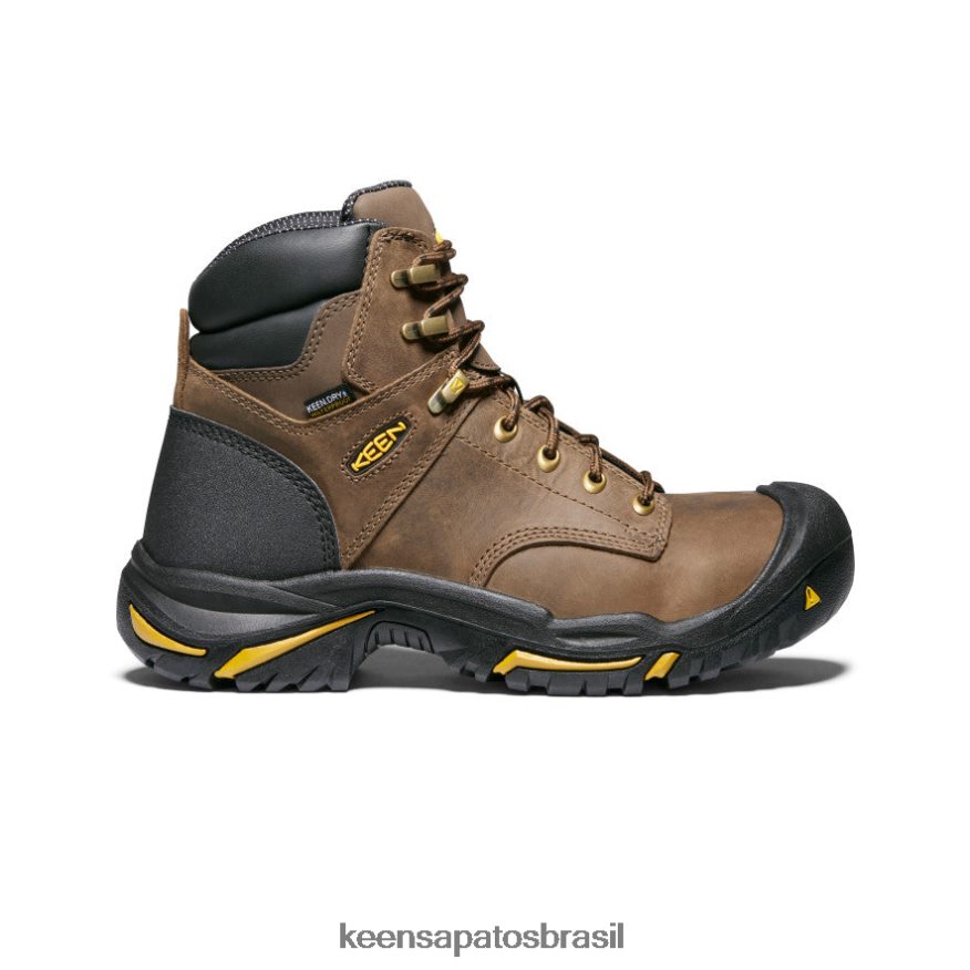 KEEN calçados J8VDXX316 cascata marrom Monte Vernon 6" homens