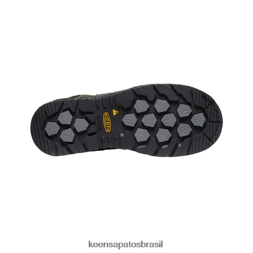 KEEN calçados J8VDXX366 cascata marrom/preto Filadélfia 8