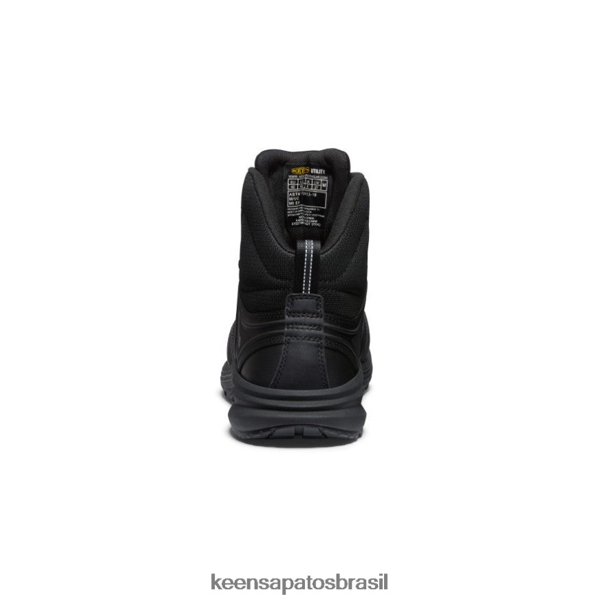KEEN calçados J8VDXX38 Corvo Preto vista energy mid int met (biqueira de fibra de carbono) homens