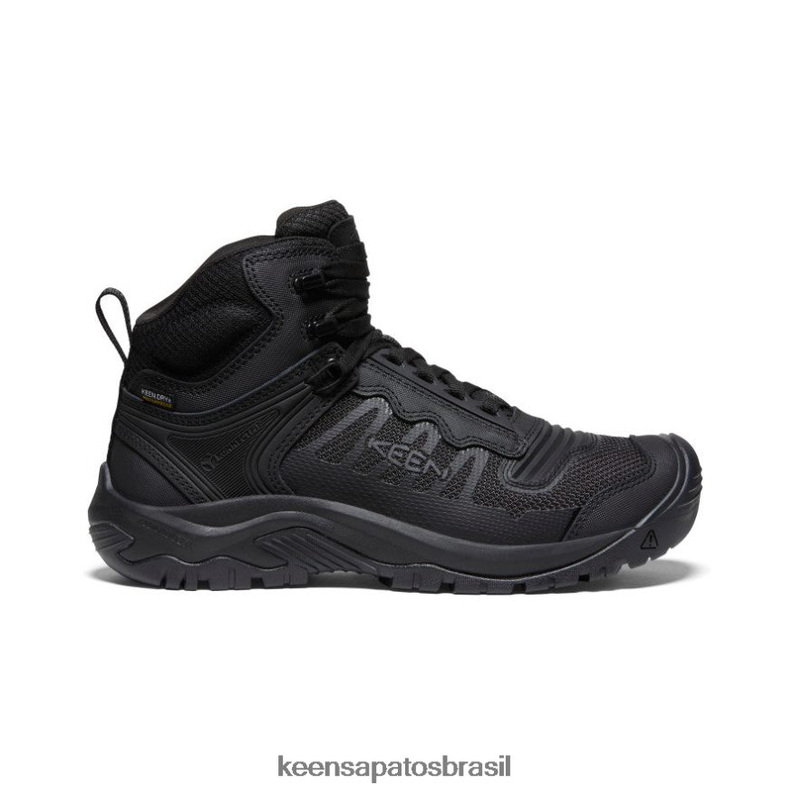 KEEN calçados J8VDXX5 preto reno kbf impermeável mid (dedo macio) homens