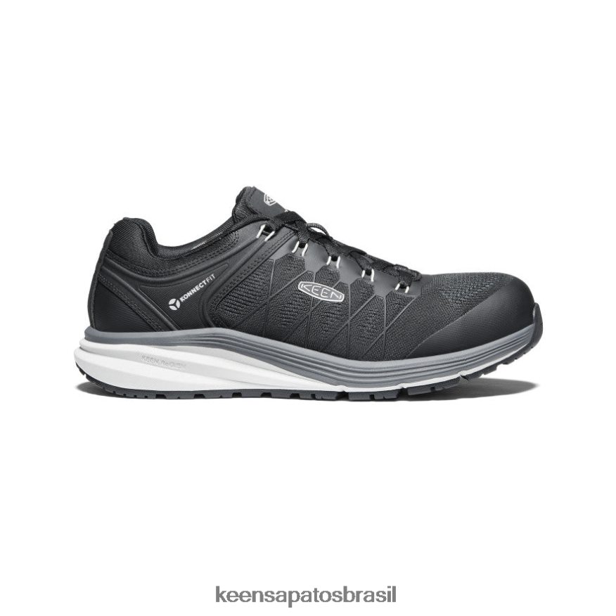 KEEN calçados J8VDXX146 vapor/preto vista energy esd (biqueira de fibra de carbono) homens