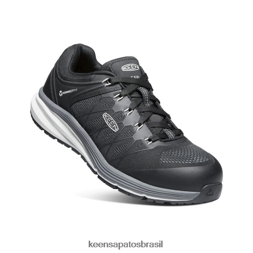 KEEN calçados J8VDXX146 vapor/preto vista energy esd (biqueira de fibra de carbono) homens