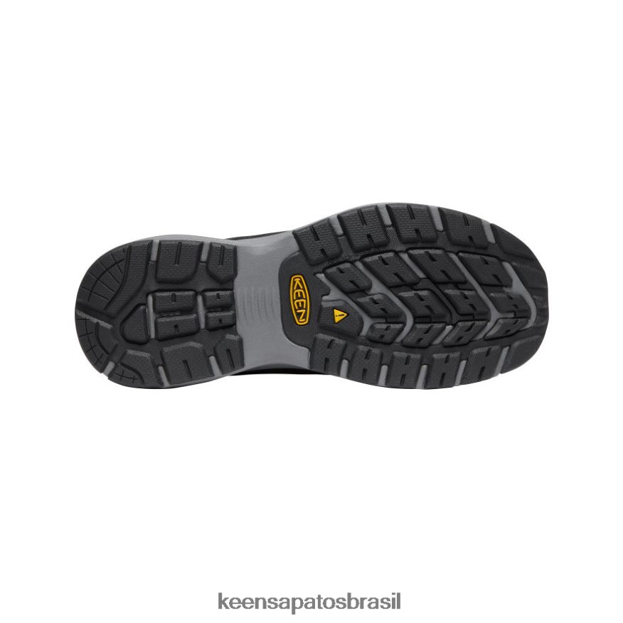 KEEN calçados J8VDXX198 cinza aço/preto sparta 2 esd (dedo macio) homens
