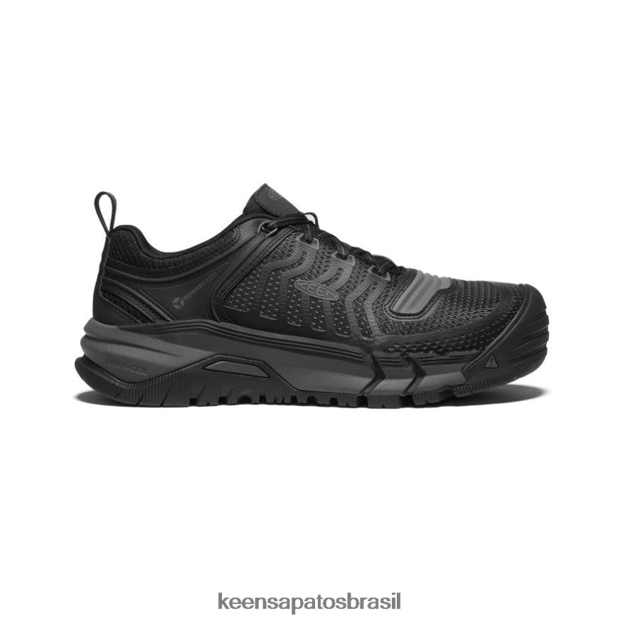 KEEN calçados J8VDXX233 preto/arma metálica Kansas City (biqueira de fibra de carbono) homens