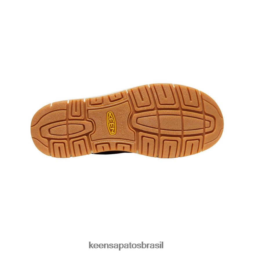 KEEN calçados J8VDXX298 pão de gengibre/esbranquiçado San Jose Oxford (biqueira de alumínio) homens