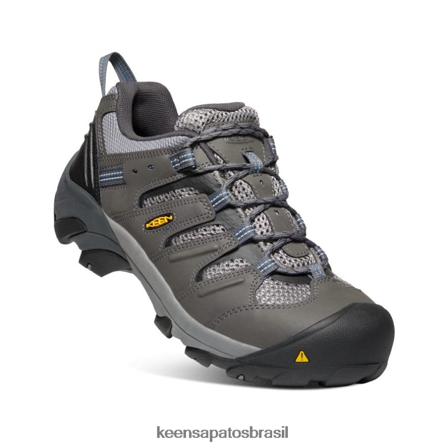 KEEN calçados J8VDXX301 ímã/majólica azul Lansing baixo (biqueira de aço) homens