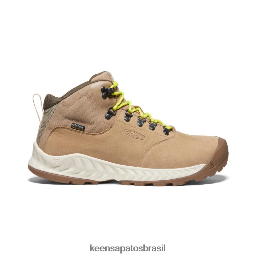KEEN calçados J8VDXX13 safári/bétula bota impermeável nxis explorer homens