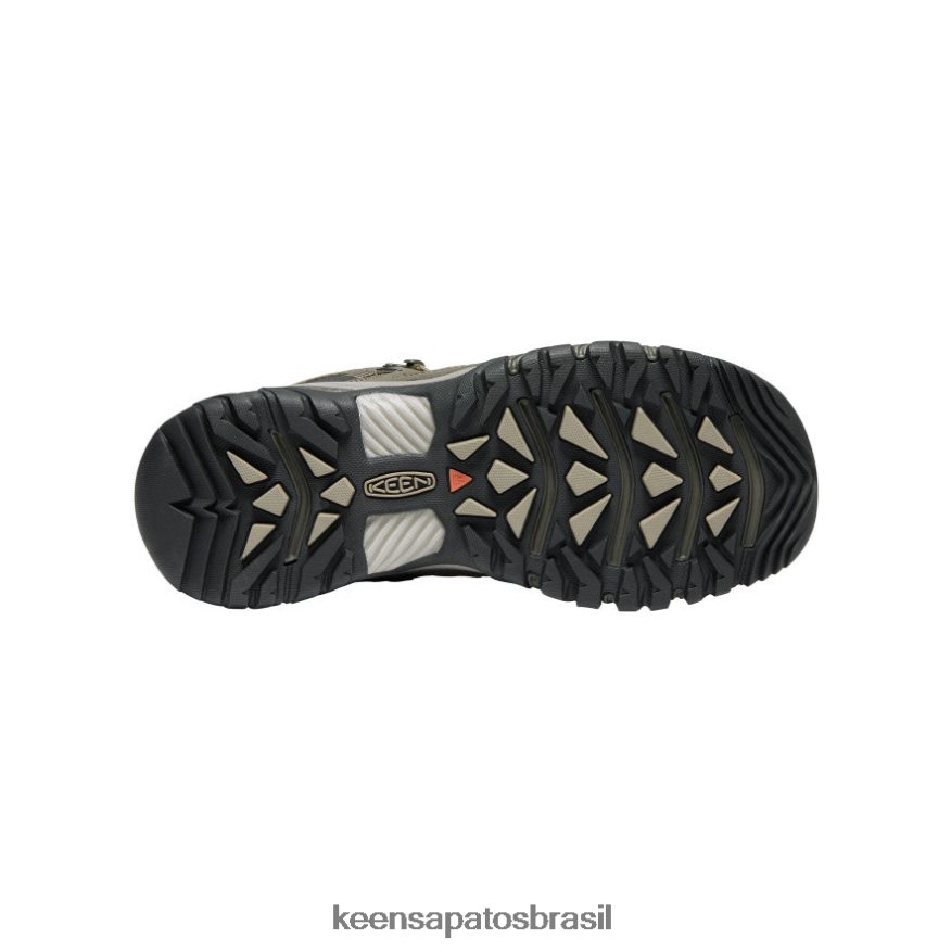 KEEN calçados J8VDXX229 corda elástica/preta targhee iii impermeável médio homens
