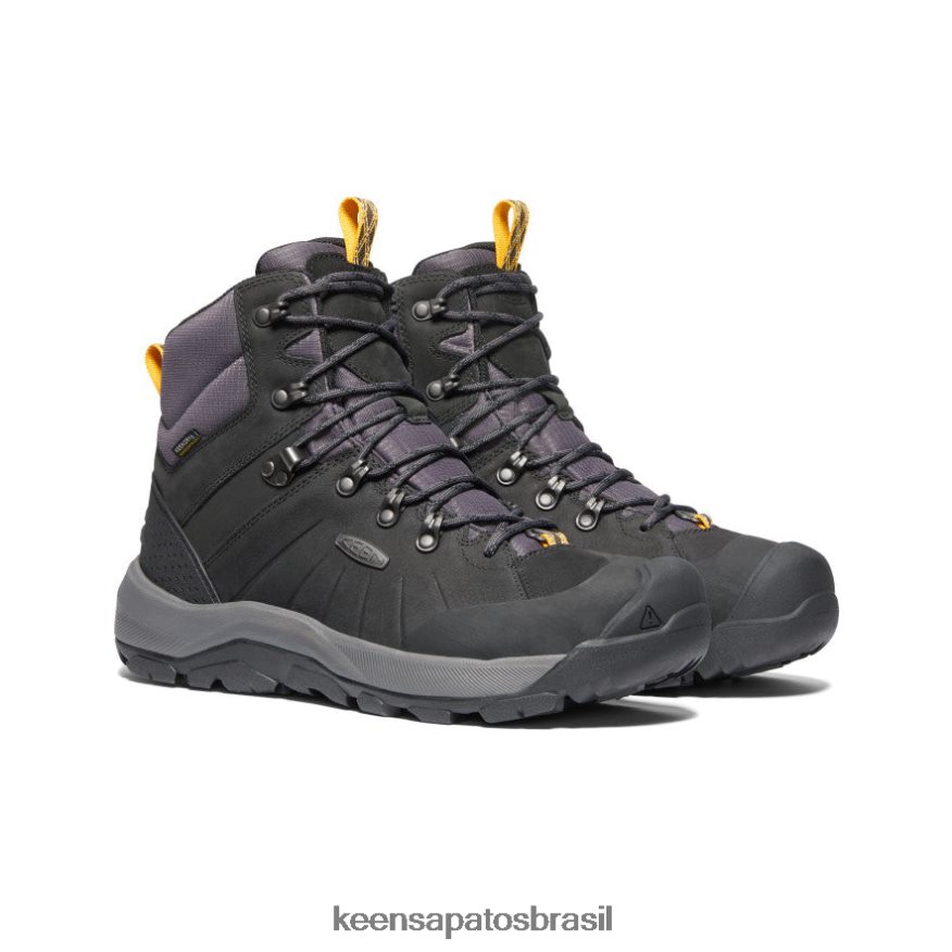 KEEN calçados J8VDXX377 preto/ímã bota polar revel iv homens