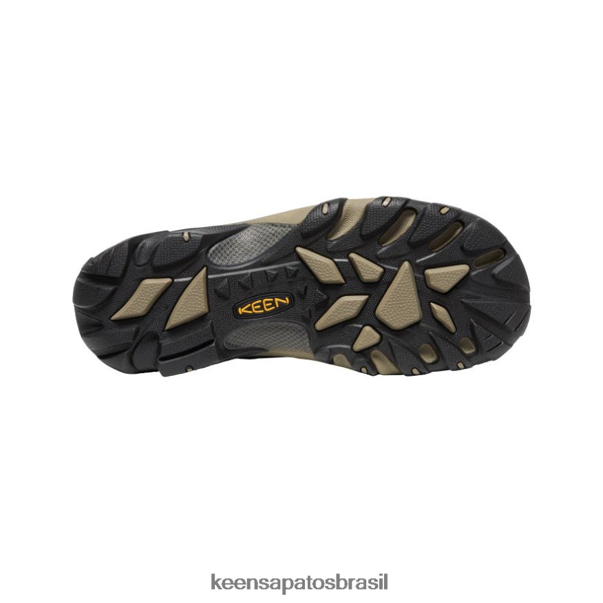 KEEN calçados J8VDXX394 vegetais marrom/preto targhee ii chelsea homens