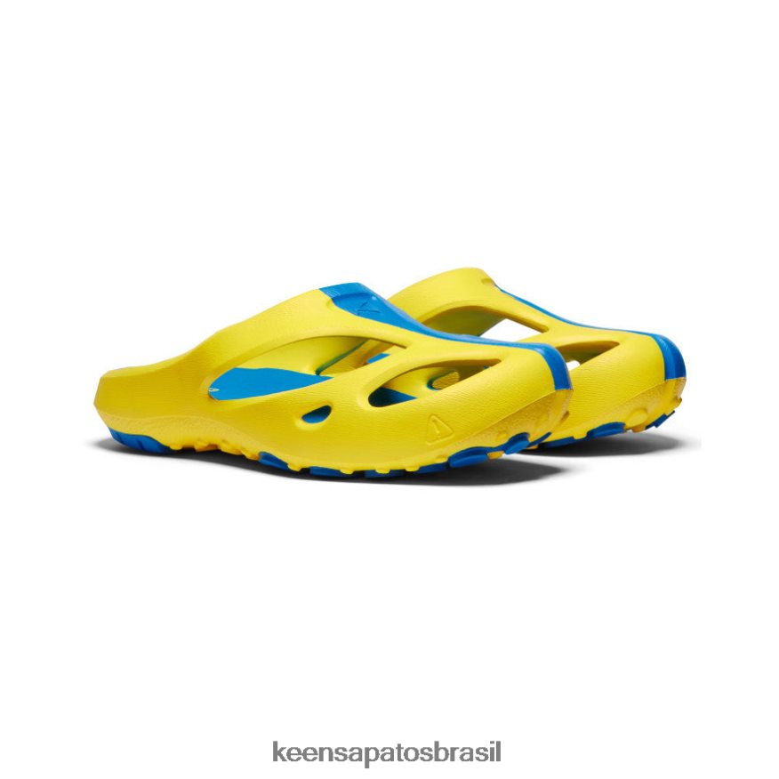 KEEN calçados J8VDXX129 amarelo azul Ucrânia Shanti homens