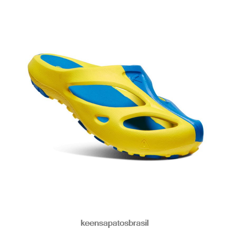 KEEN calçados J8VDXX129 amarelo azul Ucrânia Shanti homens