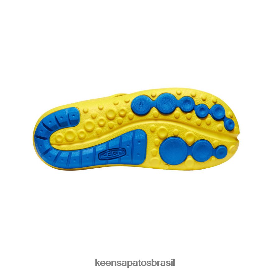KEEN calçados J8VDXX129 amarelo azul Ucrânia Shanti homens
