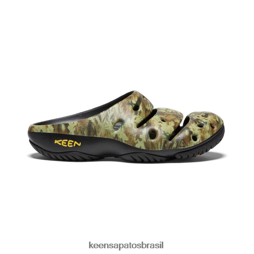KEEN calçados J8VDXX211 camuflagem verde artes iogui homens
