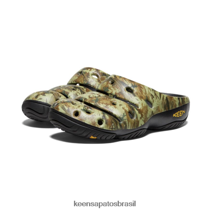 KEEN calçados J8VDXX211 camuflagem verde artes iogui homens