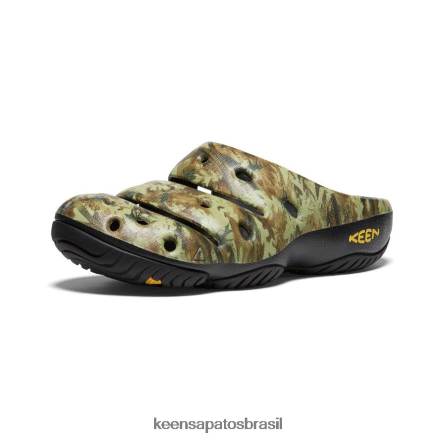 KEEN calçados J8VDXX211 camuflagem verde artes iogui homens