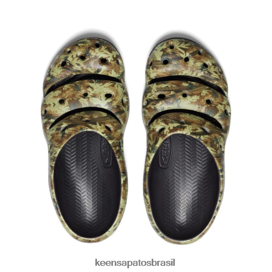 KEEN calçados J8VDXX211 camuflagem verde artes iogui homens