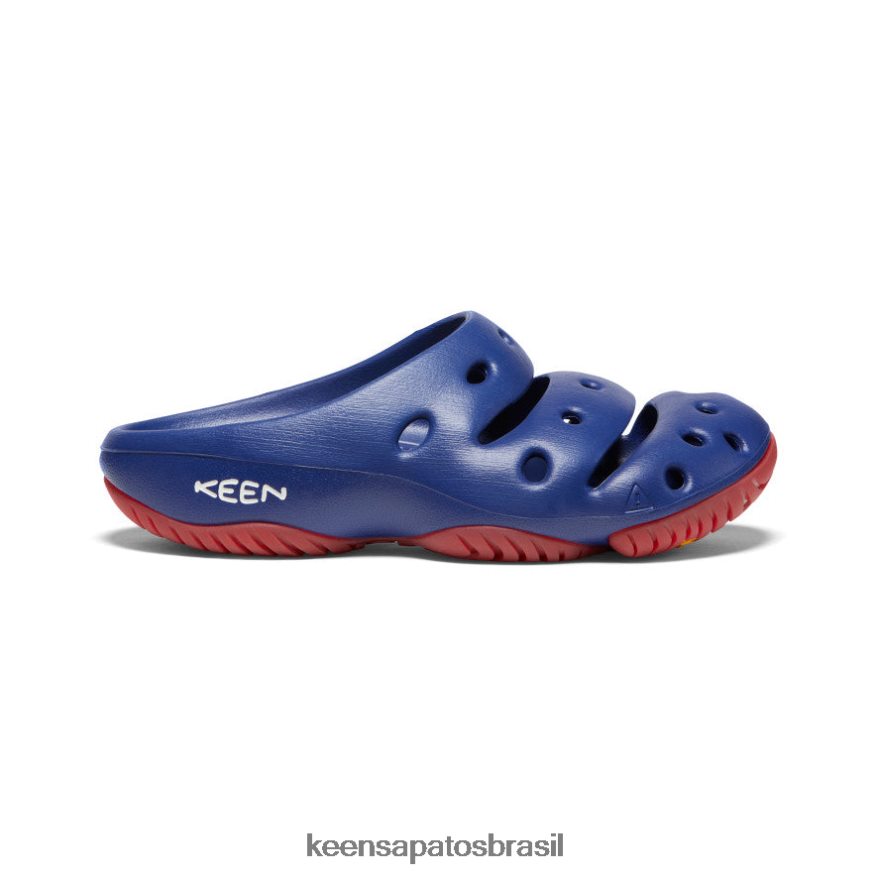 KEEN calçados J8VDXX215 profundidades azuis/tapete vermelho iogue homens