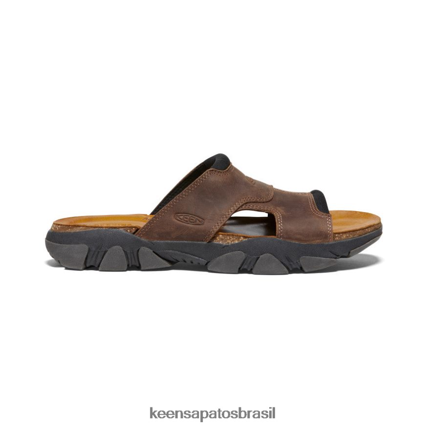KEEN calçados J8VDXX26 bisonte/preto slide de daytona ii homens