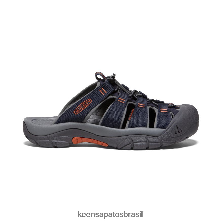 KEEN calçados J8VDXX30 capitão do céu/bombaim marrom slide de Nova Iorque homens