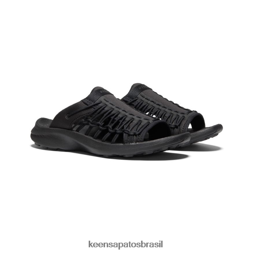 KEEN calçados J8VDXX357 preto slide snk uneek homens