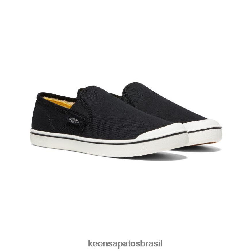 KEEN calçados J8VDXX370 preto/estrela branco Eldon slip-on homens