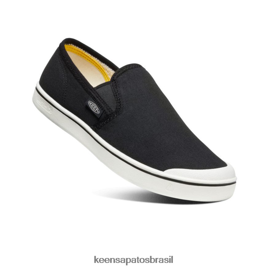 KEEN calçados J8VDXX370 preto/estrela branco Eldon slip-on homens