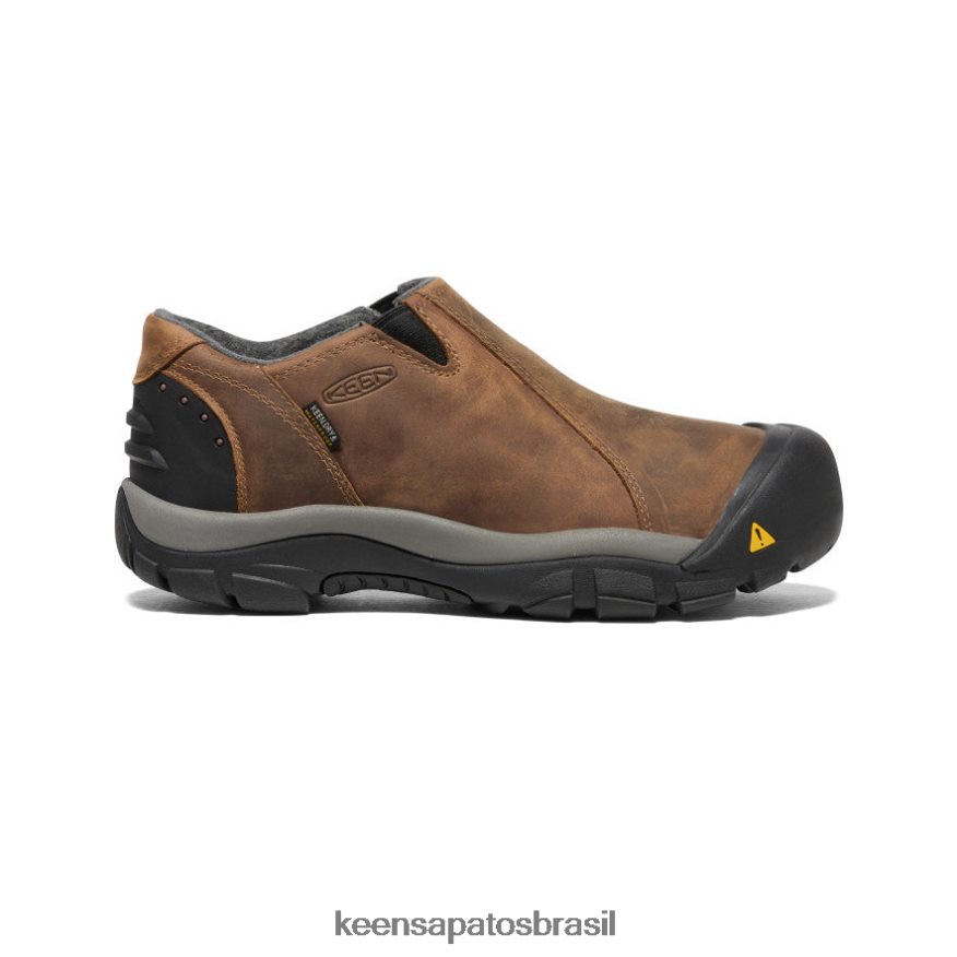 KEEN calçados J8VDXX382 preto ardósia/marrom mais louco brixen impermeável baixo homens