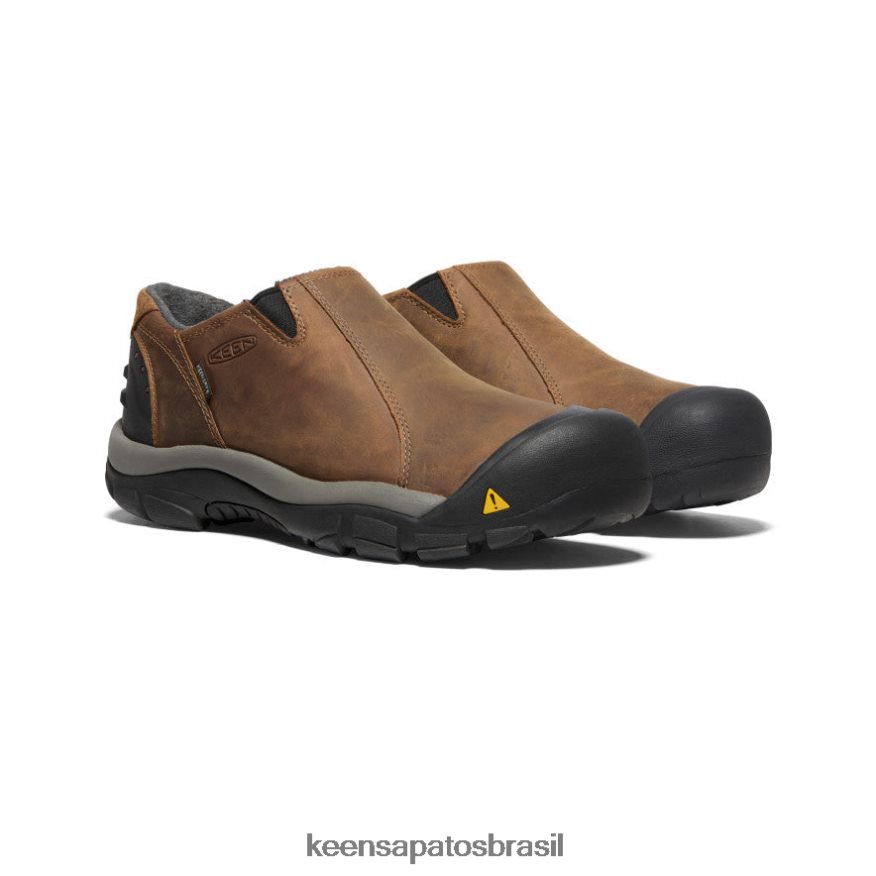 KEEN calçados J8VDXX382 preto ardósia/marrom mais louco brixen impermeável baixo homens