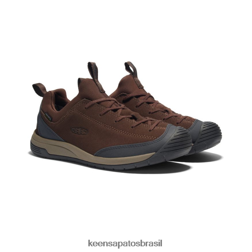KEEN calçados J8VDXX397 grão de café/cantina jasper ii impermeável moc x roupas de engenharia homens