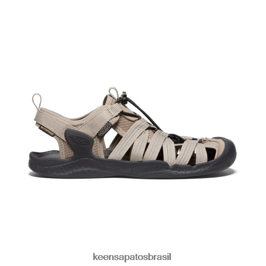 KEEN calçados J8VDXX110 lobo de madeira/preto sandália drift creek h2 homens