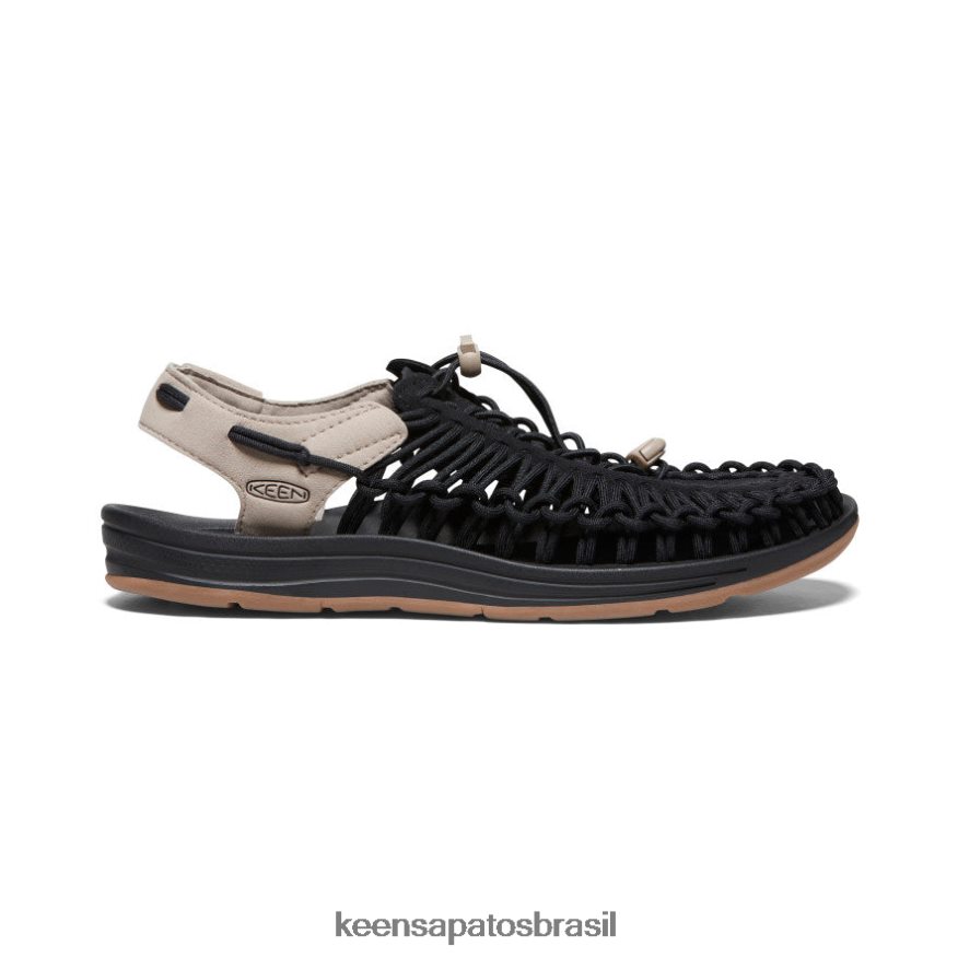 KEEN calçados J8VDXX118 preto/cinza praça deselegante homens