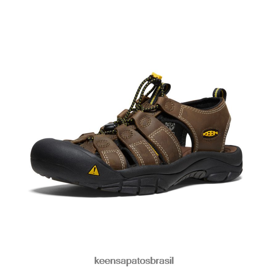 KEEN calçados J8VDXX132 búfalo couro de newport homens