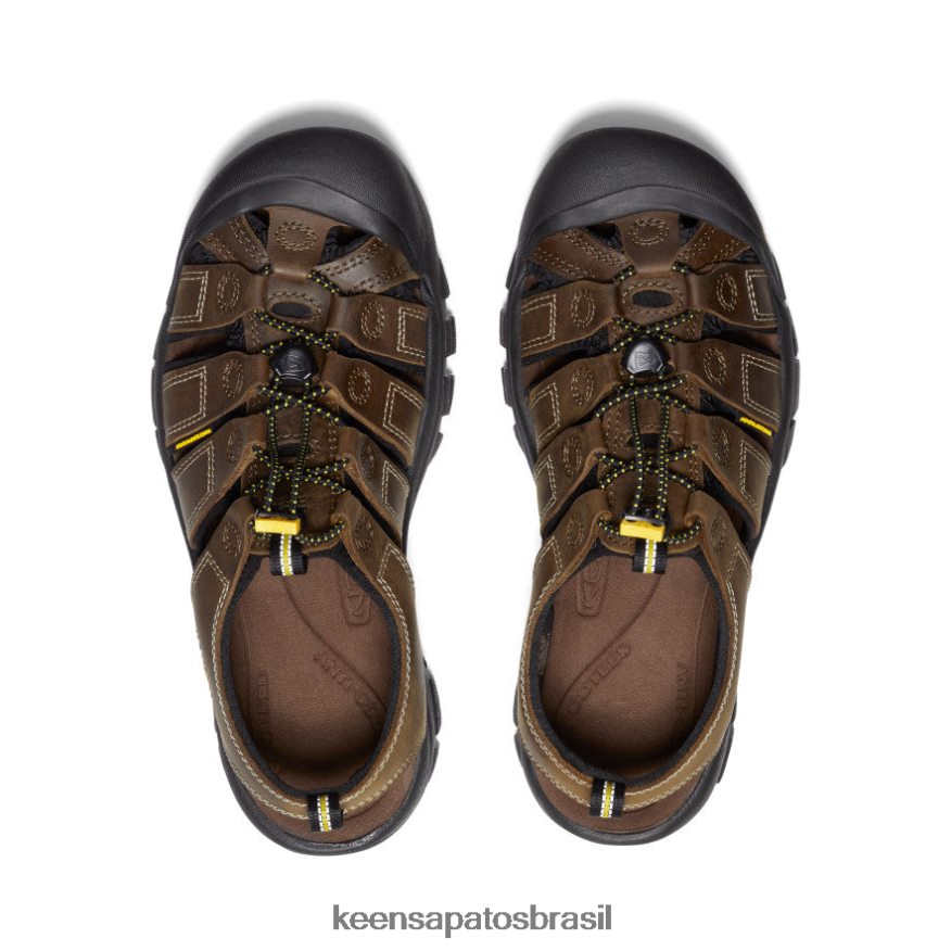 KEEN calçados J8VDXX132 búfalo couro de newport homens