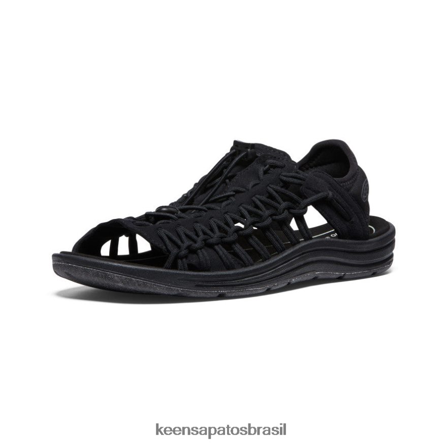 KEEN calçados J8VDXX18 preto uneek ii dedo aberto homens