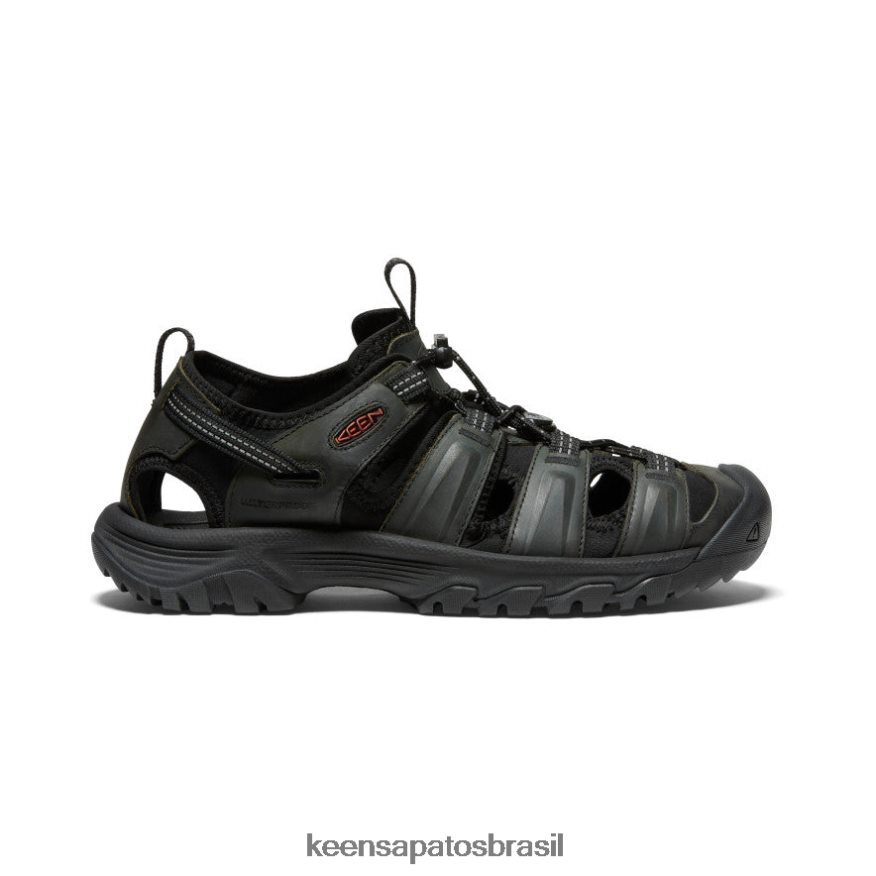 KEEN calçados J8VDXX197 cinzento Preto sandália targhee iii homens